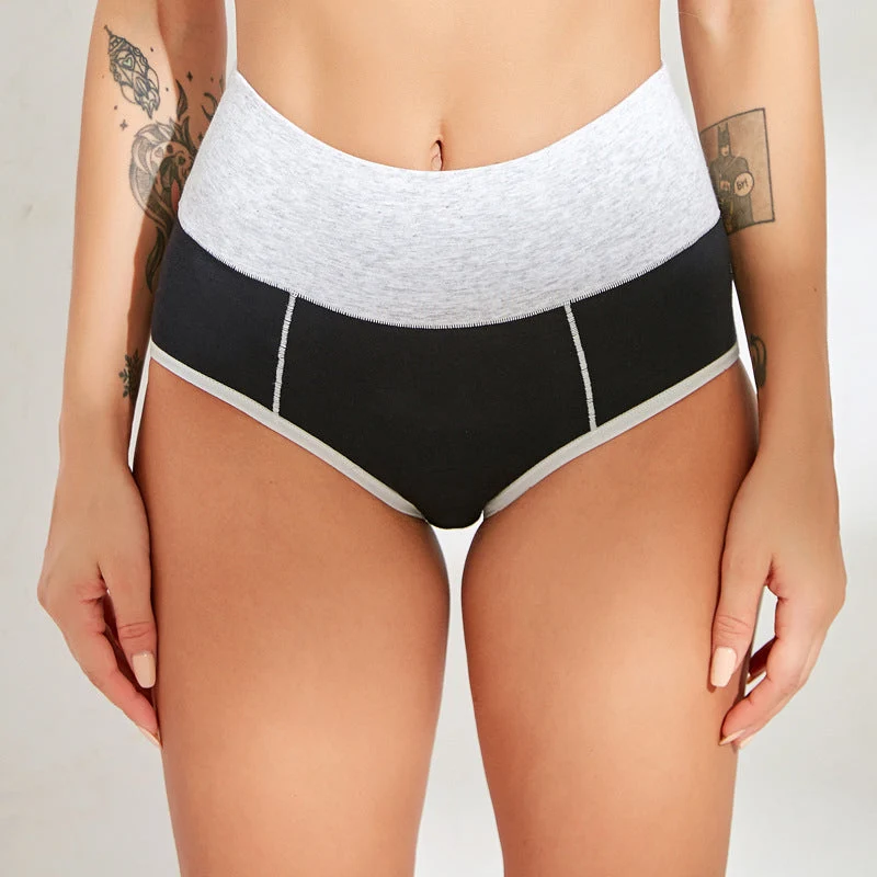 Nye Plus Size høy midjet bomullstruser