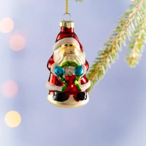 JULETREPYNT NISSE MED KRANS