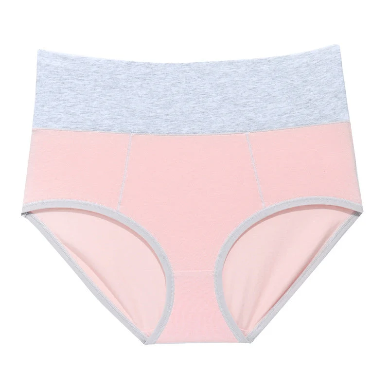 Nye Plus Size høy midjet bomullstruser - Image 6